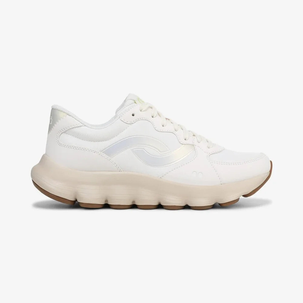 Ryka Podflow Retro J5714M1100 Women's US 7.5 White Alyssum Running Shoes RG139